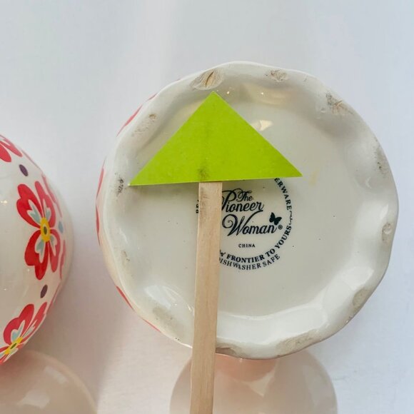 Pioneer Woman Sugar Bowl "From my Frontier to yours" Collection Set of 2 - Picture 6 of 14